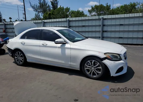 2016 Mercedes-Benz C 300 from USA, damaged, VIN 55SWF4JB0GU130337